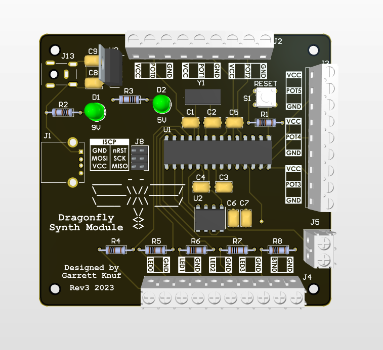 Dragonfly Synthesizer Module Image
